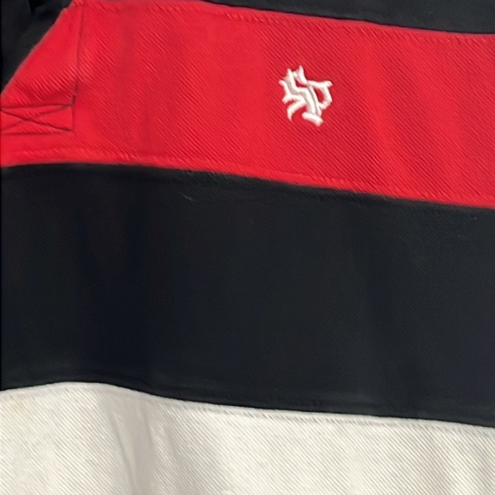 Southpole boy’s polo shirt. Striped. Size Large (16-18) - Picture 2 of 6